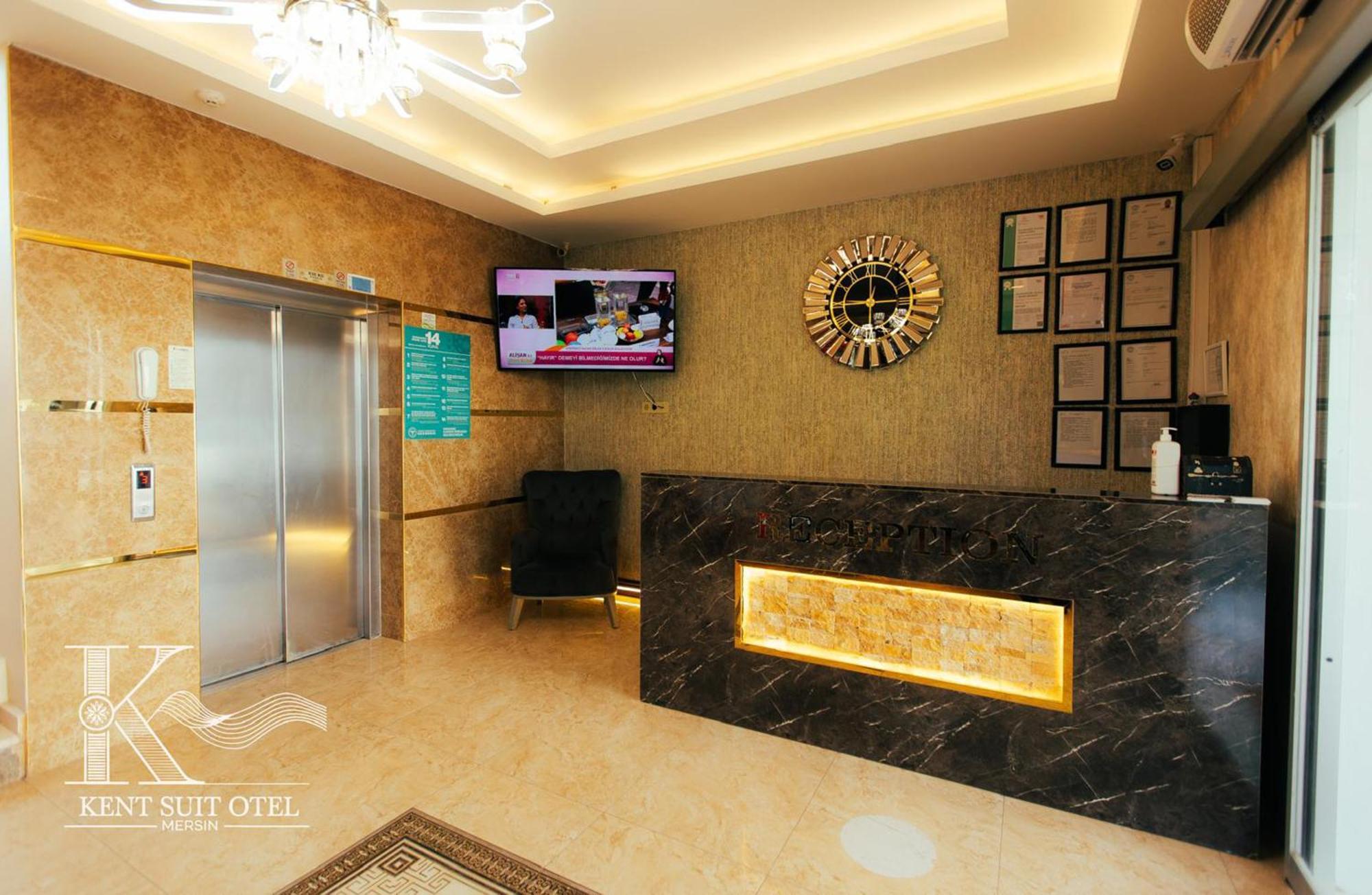 Mersin Kent Suit Hotel Mezitli エクステリア 写真