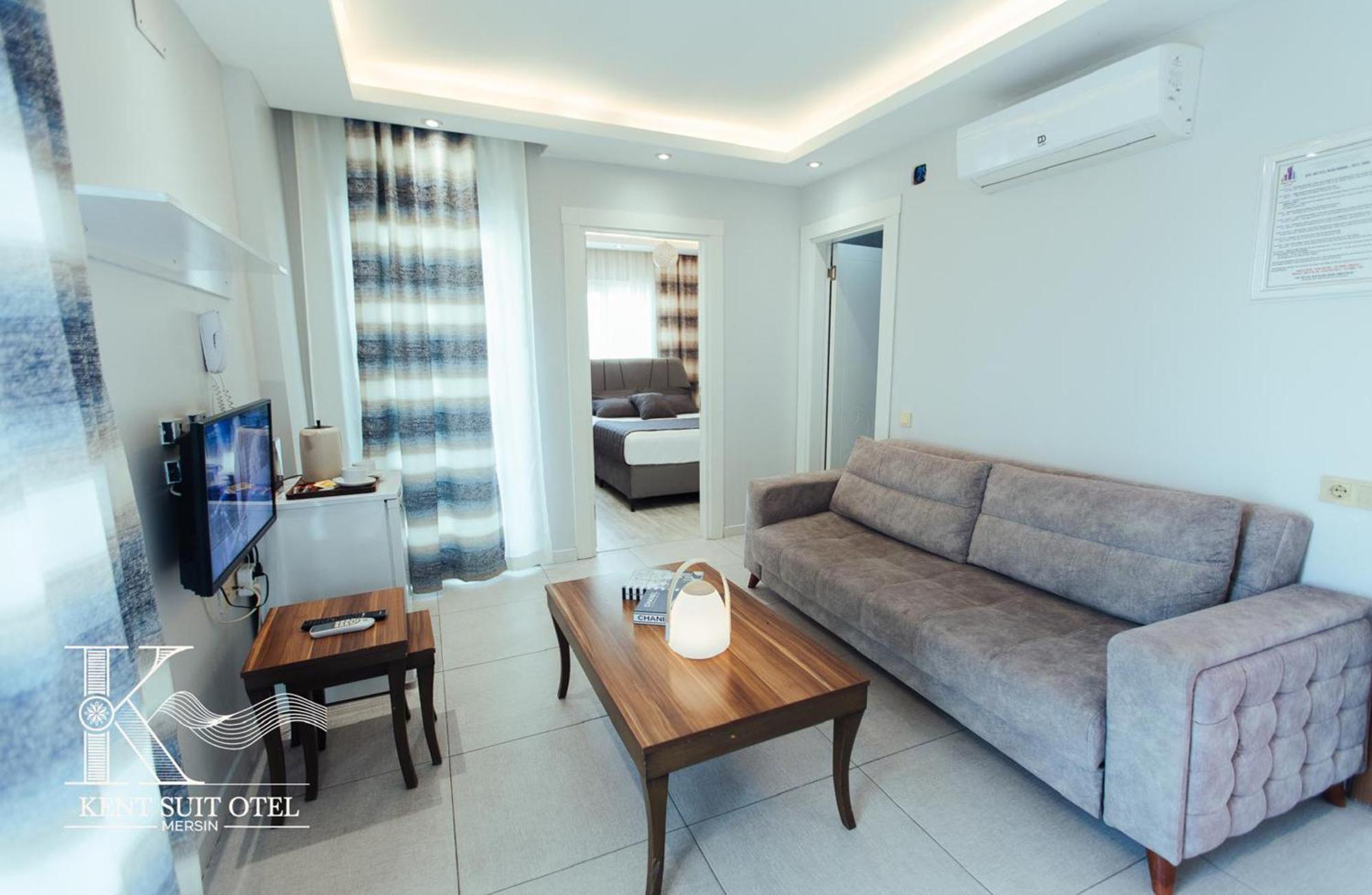 Mersin Kent Suit Hotel Mezitli エクステリア 写真