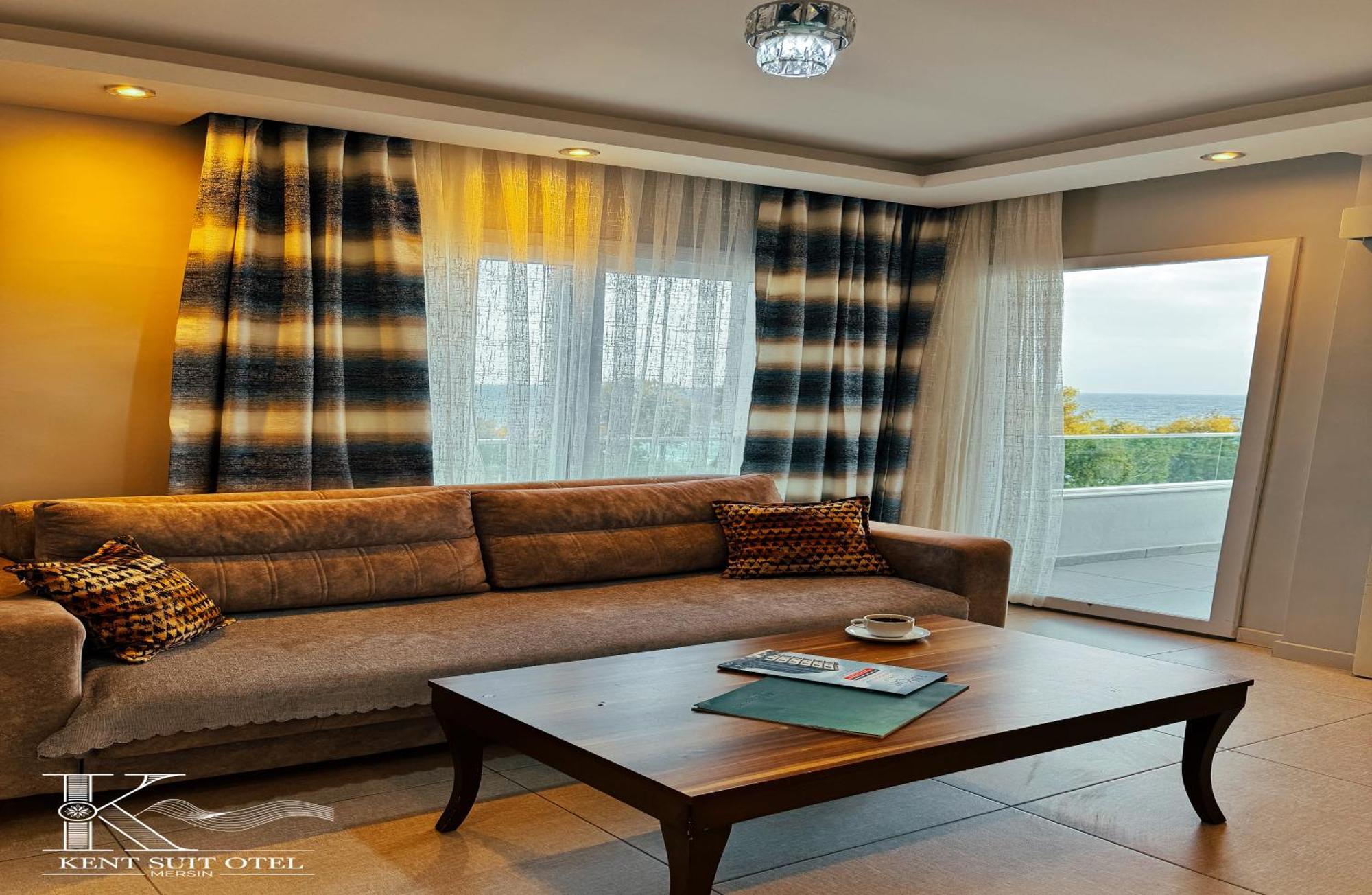 Mersin Kent Suit Hotel Mezitli エクステリア 写真
