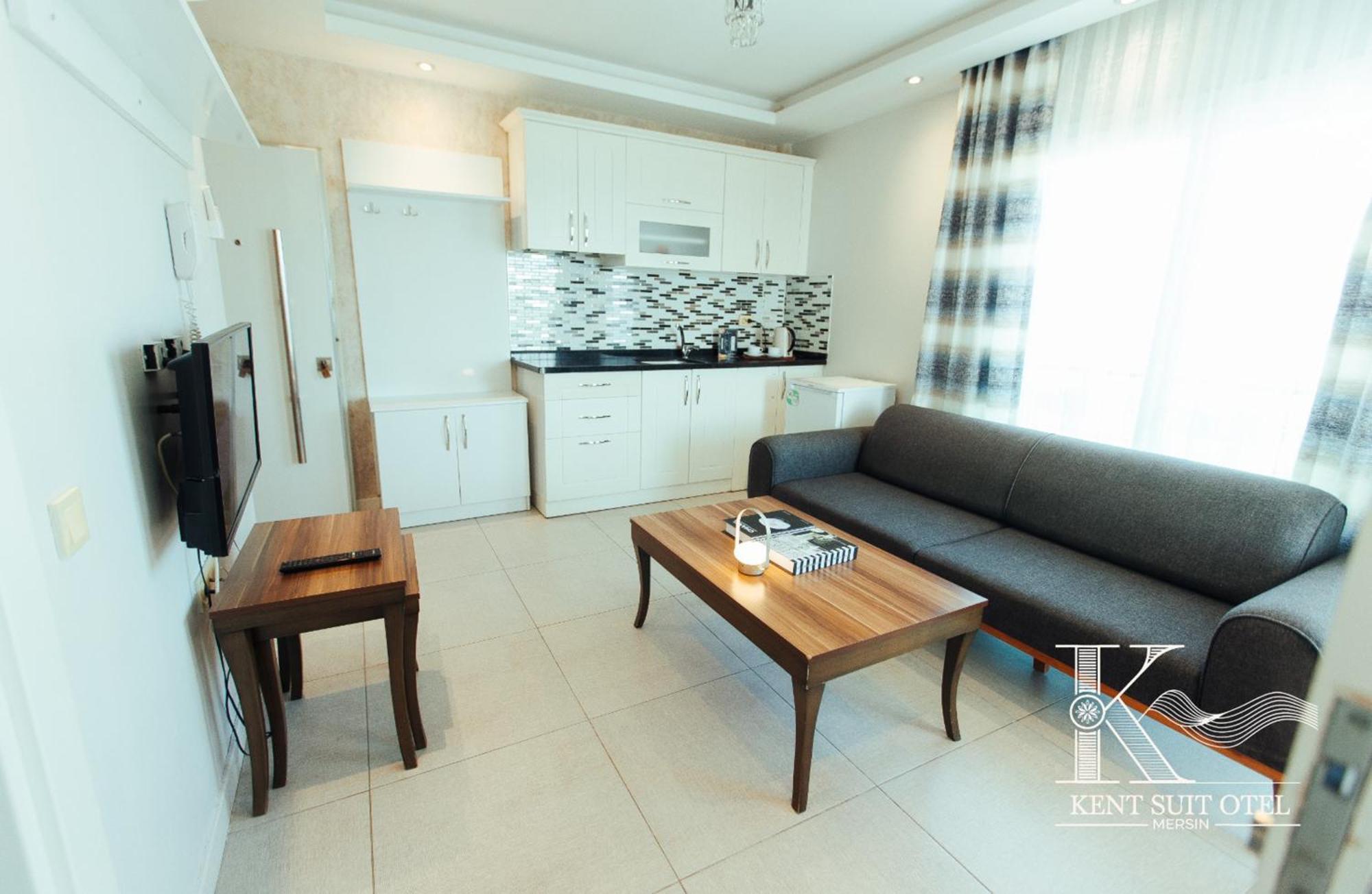 Mersin Kent Suit Hotel Mezitli エクステリア 写真